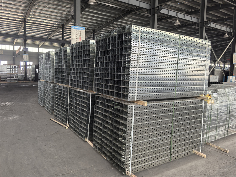 Perforated cable tray